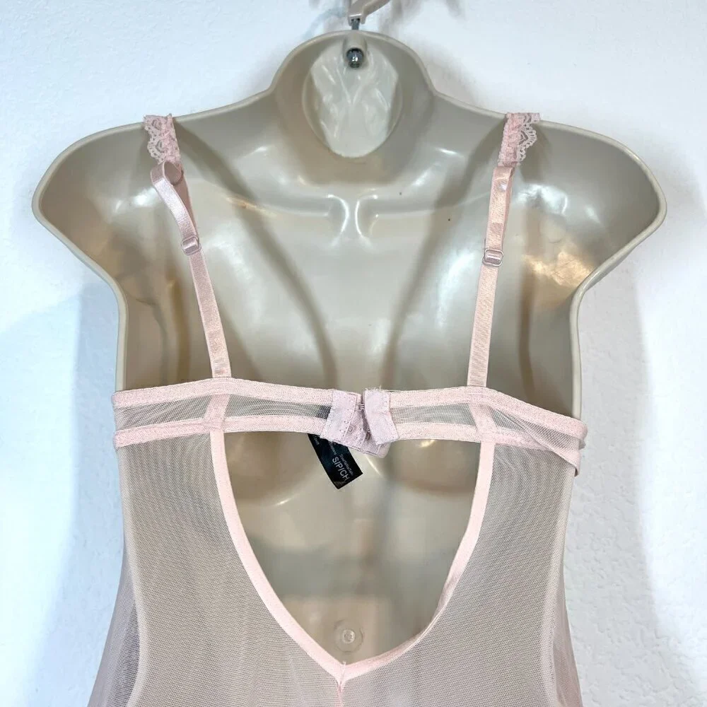 N/A pink babydoll